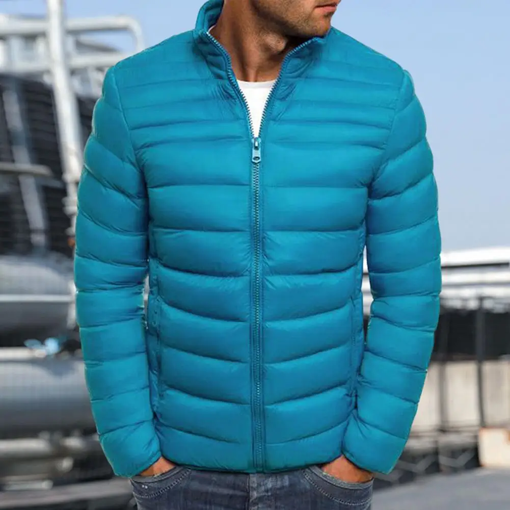Men Jacket Coat Cotton Padded Long Sleeve Thicken Stand Collar Zipper Pockets Winter Coat Streetwear
Men Jacket Coat Cotton Padded Long Sleeve Thicken Stand Collar Zipper Pockets Winter Coat Streetwear