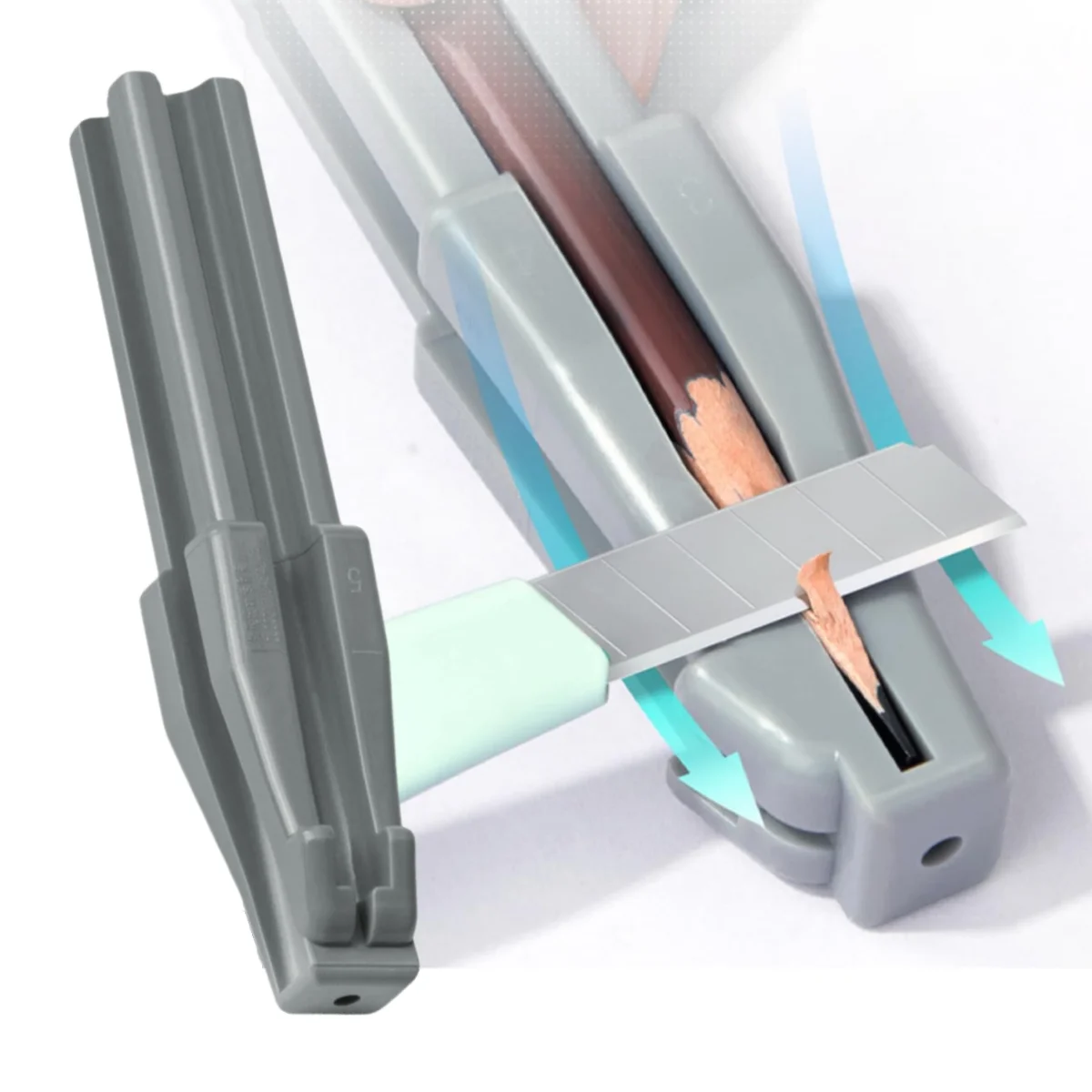 Eyebrow Pencil Sharpener Duckbill-Shape Eyebrow Makeup Knives Pencil Aid Auxiliary Tool for Waterproof Peel Off Brow Pencils
Eyebrow Pencil Sharpener Duckbill-Shape Eyebrow Makeup Knives Pencil Aid Auxiliary Tool for Waterproof Peel Off Brow Pencils