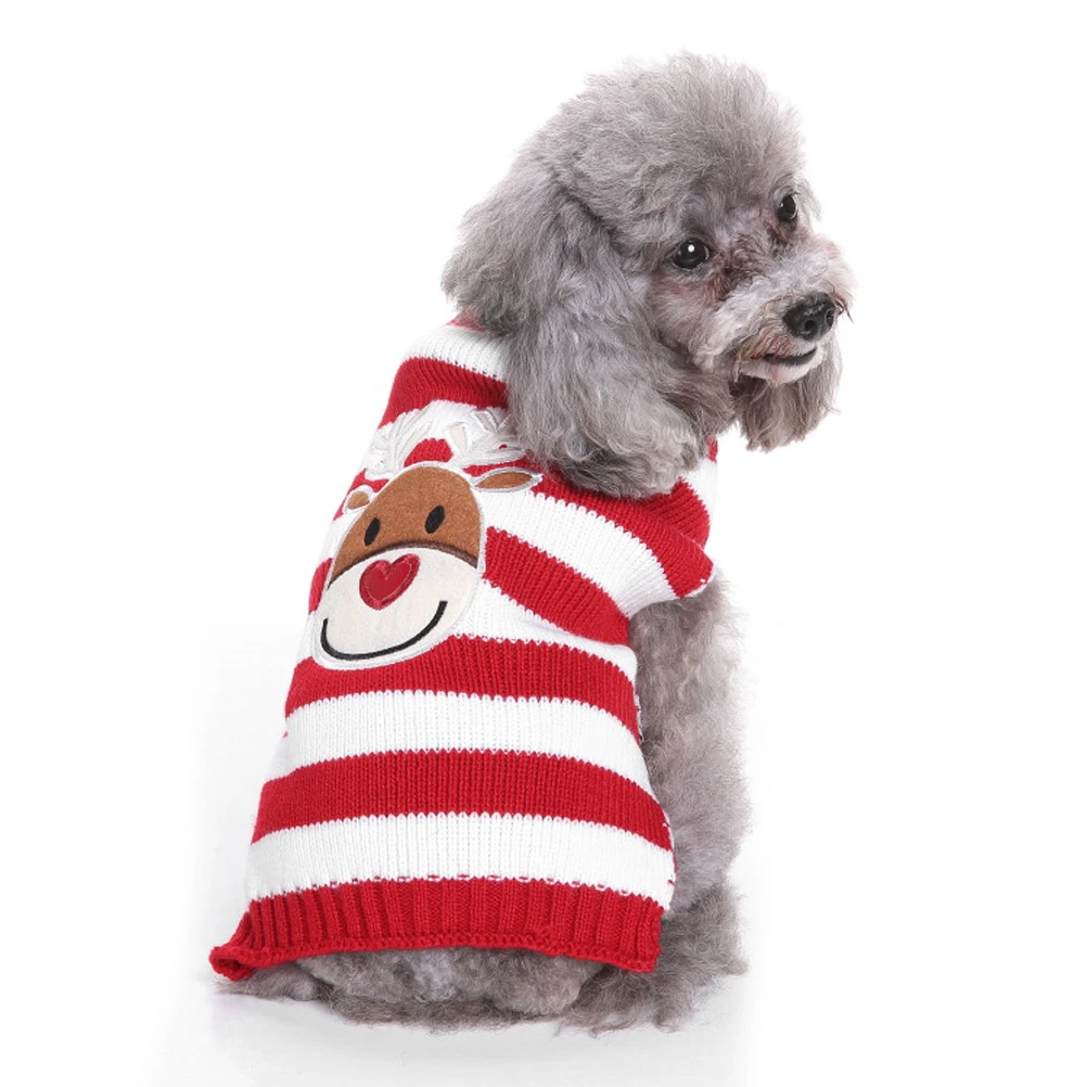 Pet Dog Sweater Warm Clothes Puppy Sweaters Small Outfits Holiday Costume Dogs Photo Clothing
Pet Dog Sweater Warm Clothes Puppy Sweaters Small Outfits Holiday Costume Dogs Photo Clothing