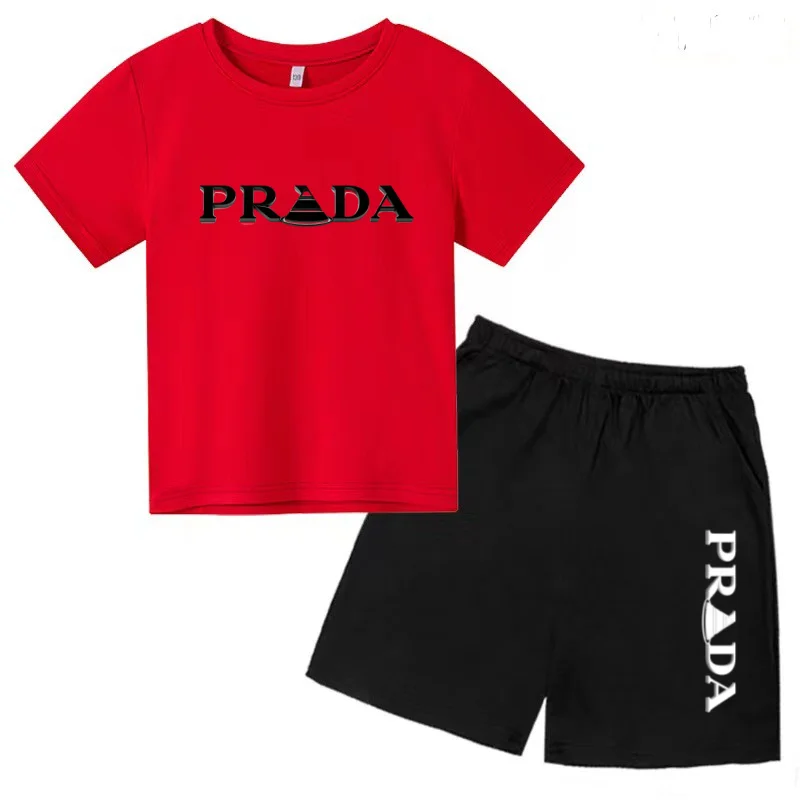 Summer T-shirts Suitable for Children Aged 3-12 Sports Wear Suitable for Both Men and Women Short-sleeved+short Pants. Brand Set
Summer T-shirts Suitable for Children Aged 3-12 Sports Wear Suitable for Both Men and Women Short-sleeved+short Pants. Brand Set