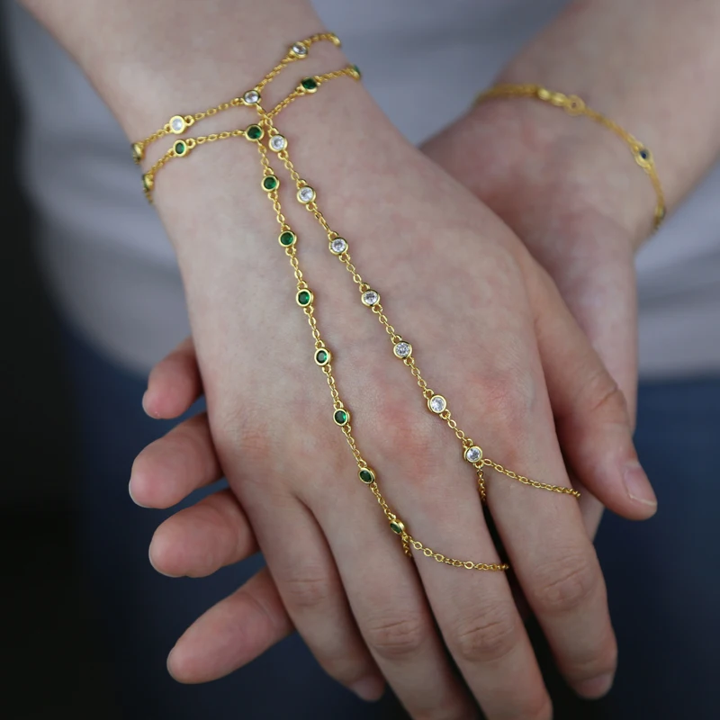 2024 New Arrived Summer Hot Selling Women Jewelry Colorful Bezel Round Dot CZ Link Chain Slave Bracelet
2024 New Arrived Summer Hot Selling Women Jewelry Colorful Bezel Round Dot CZ Link Chain Slave Bracelet