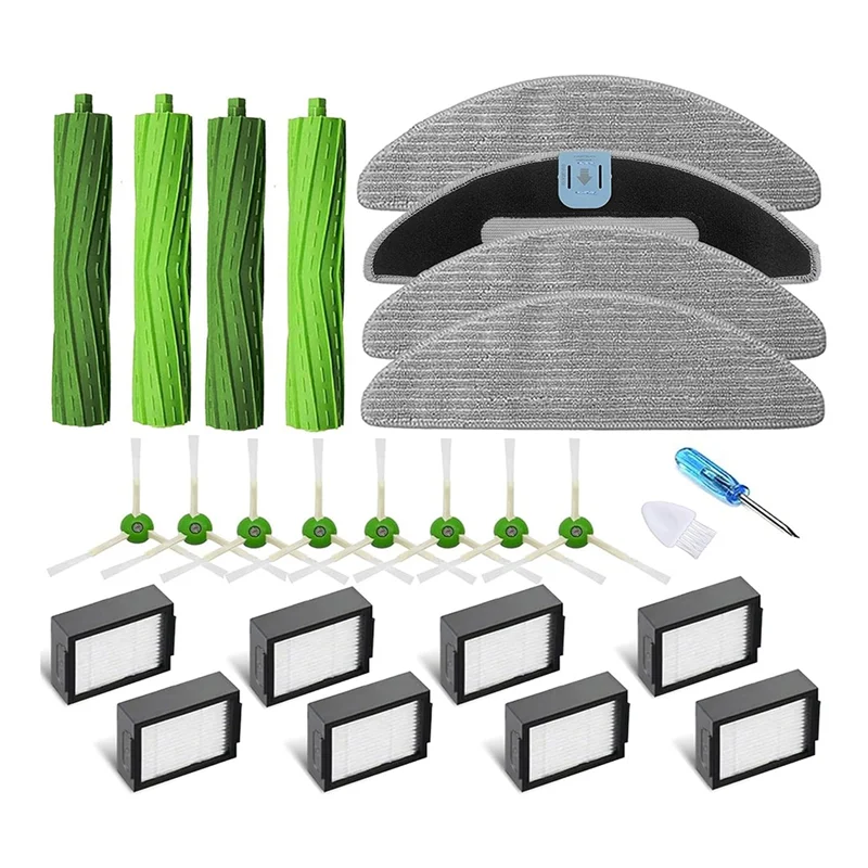 AB08-26 шт. Замена для Irobot Roomba Combo I5, I5 +, J5, J5 Plus, комплект запасных частей, основная боковая щетка, фильтр, швабра
AB08-26 шт. Замена для Irobot Roomba Combo I5, I5 +, J5, J5 Plus, комплект запасных частей, основная боковая щетка, фильтр, швабра