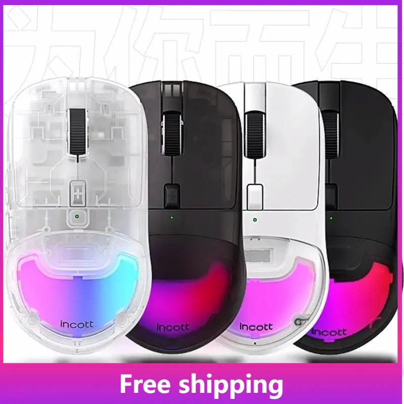Incott HPC02 Pro Dual-mode Mouse Lightweight Design Paw3395 Micro-motion Hot-swappable/fixed Wireless Competitive Gaming Mouse
Incott HPC02 Pro Dual-mode Mouse Lightweight Design Paw3395 Micro-motion Hot-swappable/fixed Wireless Competitive Gaming Mouse