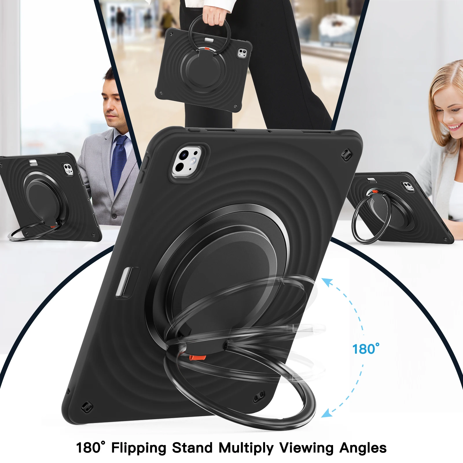 Rotating Handle Grip Heavy Duty Case For iPad Air Pro 13 11 2026 M4 2025 M5 M3 2024 M2 4 5 11 12.9 2018-2022 Armor Stand Cover
Rotating Handle Grip Heavy Duty Case For iPad Air Pro 13 11 2026 M4 2025 M5 M3 2024 M2 4 5 11 12.9 2018-2022 Armor Stand Cover