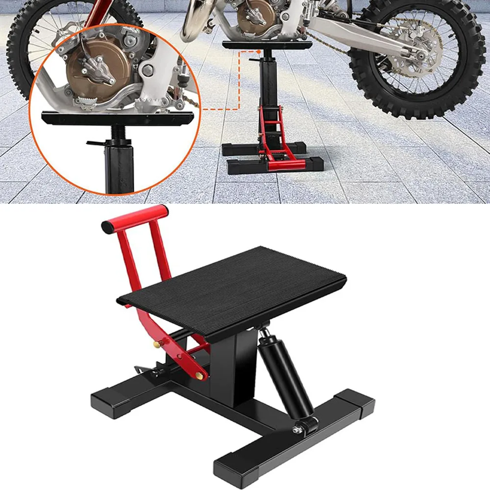 Off-Road Motorcycle Maintenance Stool Lift Table Change Tire Parking Frame Repair Stool Jack Bracket Parking Lift Frame
Off-Road Motorcycle Maintenance Stool Lift Table Change Tire Parking Frame Repair Stool Jack Bracket Parking Lift Frame