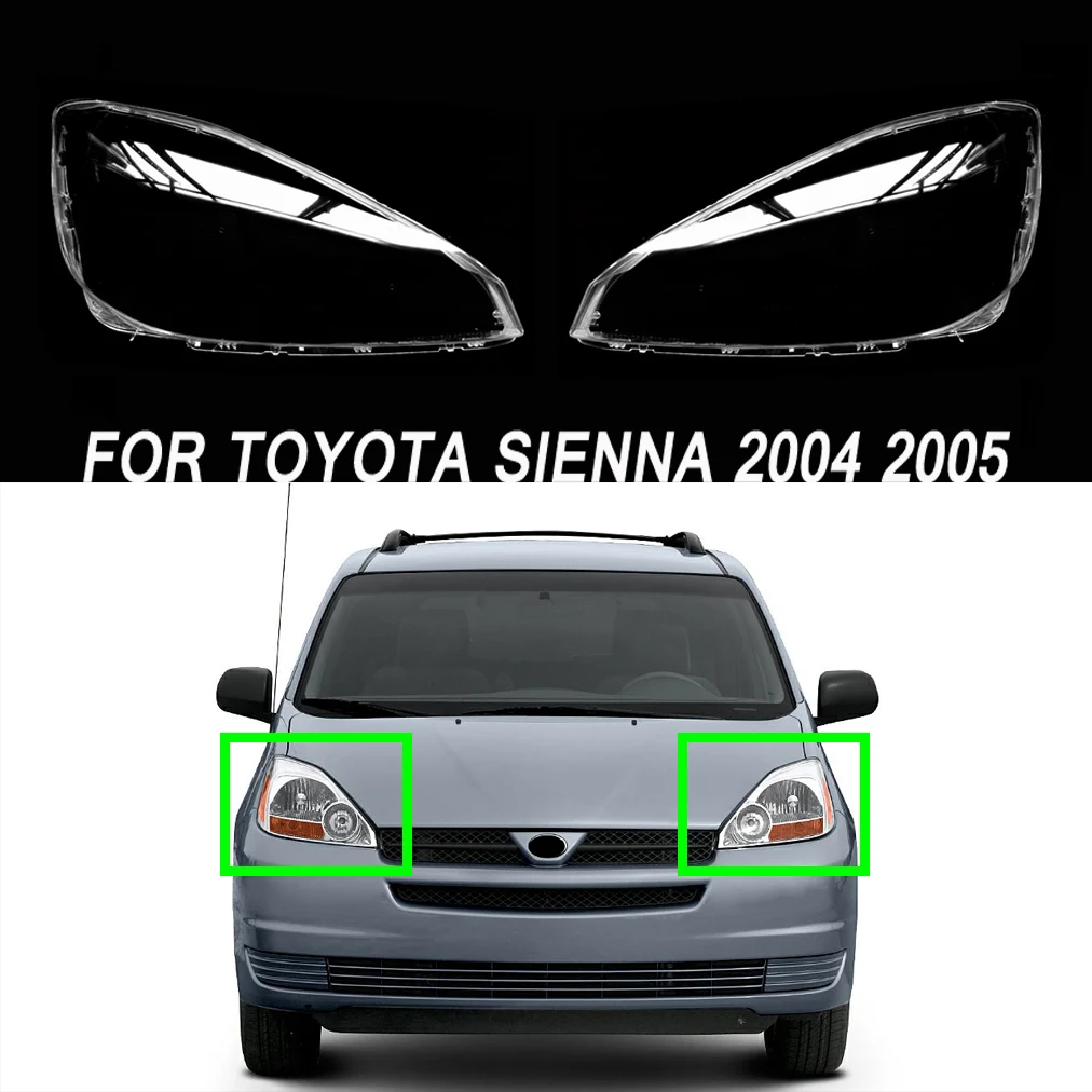 Fit For Toyota Sienna 2004 2005 Transparent Headlight Cover Lens Lamp Housing Car Parts
Fit For Toyota Sienna 2004 2005 Transparent Headlight Cover Lens Lamp Housing Car Parts