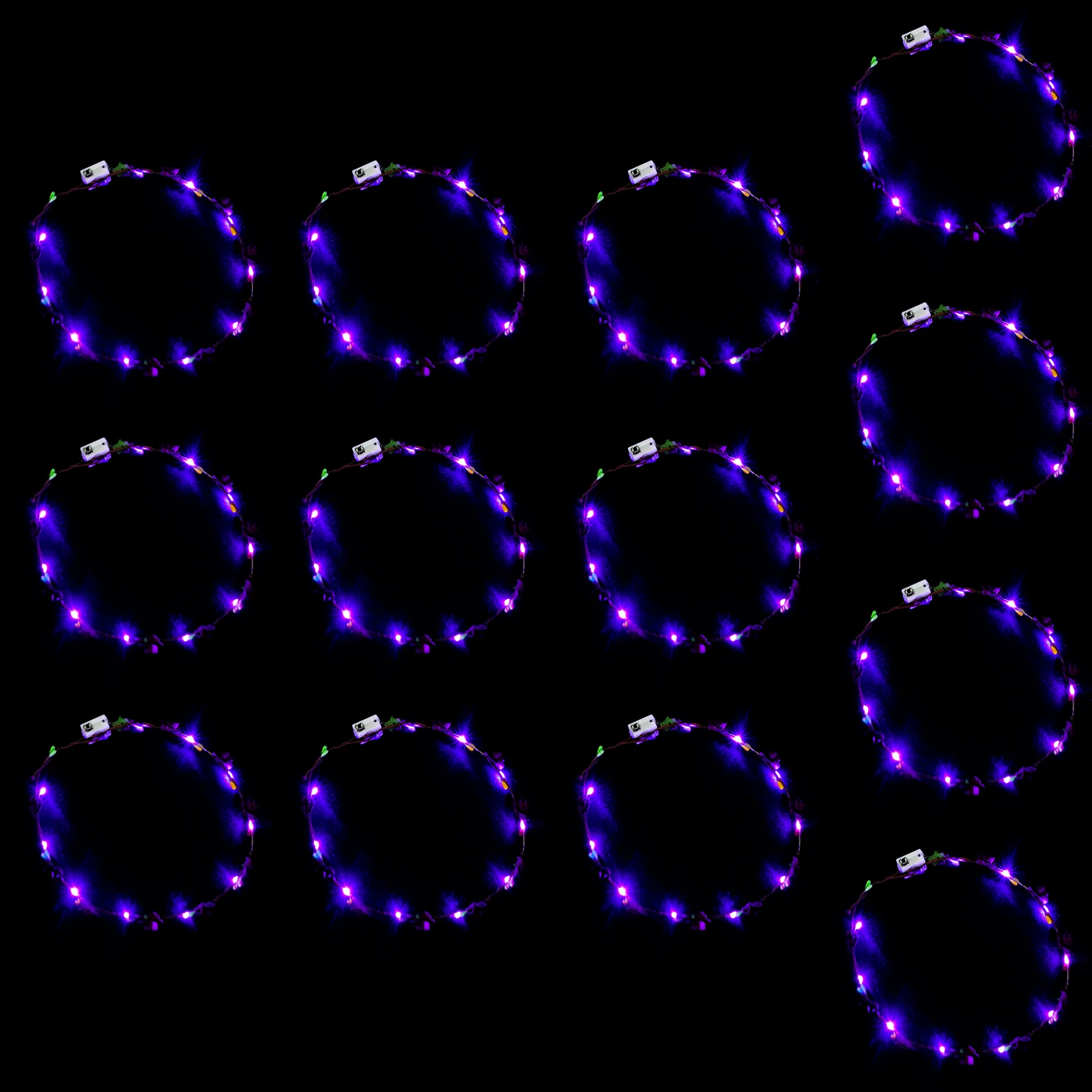 10pcs Garland LED Flower Crown Adjustable Purple Luminous Wreath Party Wedding Floral Wreath Headband Bridesmaids Events
10pcs Garland LED Flower Crown Adjustable Purple Luminous Wreath Party Wedding Floral Wreath Headband Bridesmaids Events
