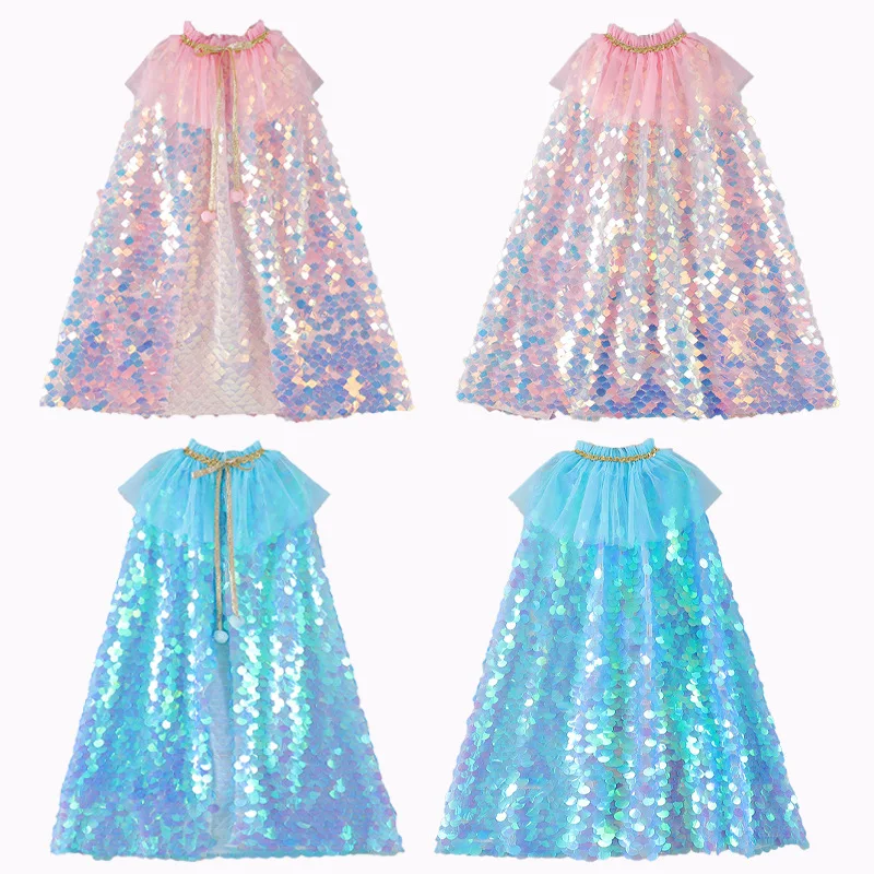 Shengbiphi Sequin Netting Robe Halloween Performance Dance Cape Children's Costume Polyester Stage Outfit Triacetate Fiber
Shengbiphi Sequin Netting Robe Halloween Performance Dance Cape Children's Costume Polyester Stage Outfit Triacetate Fiber