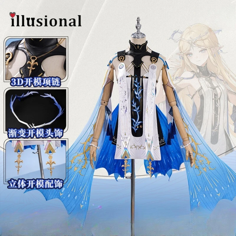 illusional Wuthering Waves Cartethyia Cosplay Costume Game Cartethyia Party Dress Female Halloween Costume
illusional Wuthering Waves Cartethyia Cosplay Costume Game Cartethyia Party Dress Female Halloween Costume