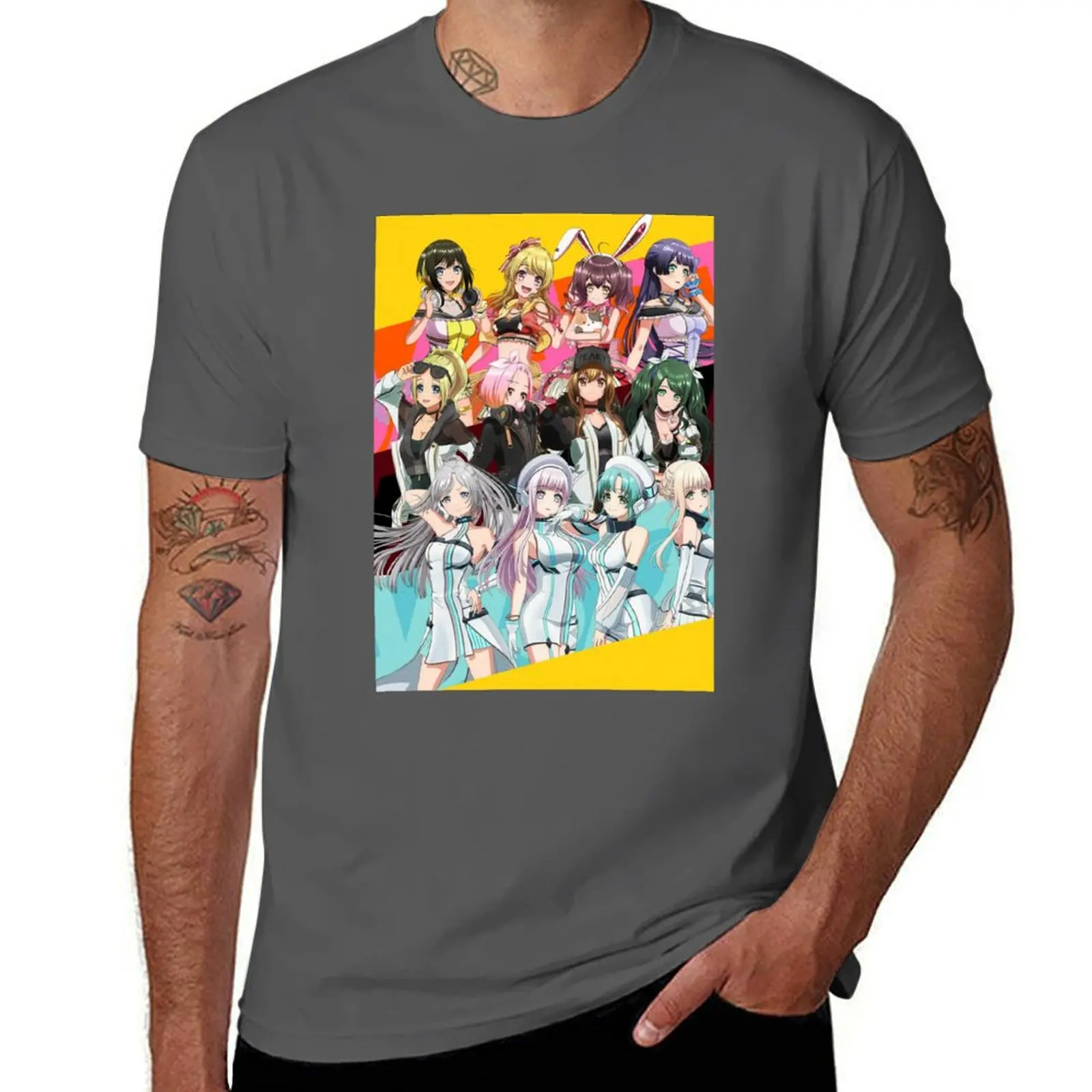 D4DJ - Poster T-Shirt funny t shirts cotton g man t shirts for men man t shirt heavy cotton T-Shirt
D4DJ - Poster T-Shirt funny t shirts cotton g man t shirts for men man t shirt heavy cotton T-Shirt