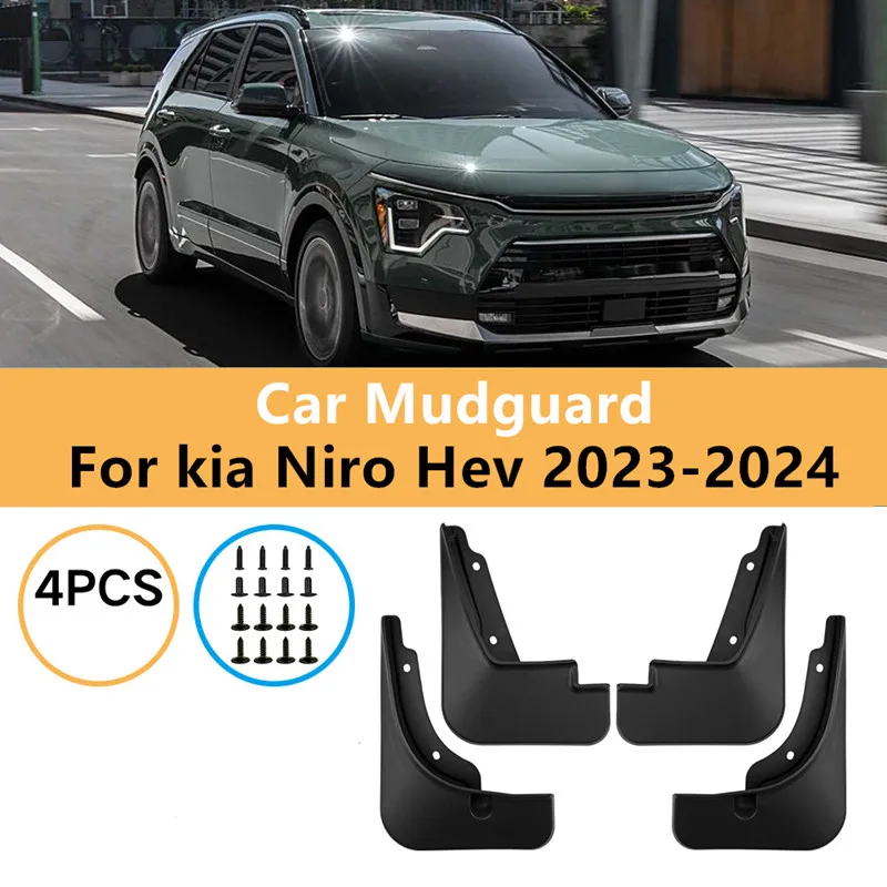 4pcs Car Mudguards Mud Flaps PP Anti Sludge Fender Splash Guards For Kia Niro HEV 2023-2025 Car Styling Accessories
4pcs Car Mudguards Mud Flaps PP Anti Sludge Fender Splash Guards For Kia Niro HEV 2023-2025 Car Styling Accessories