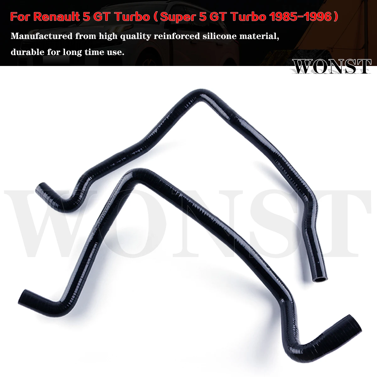 Silicone Main Water Coolant Hose Pipe For 1985-1996 Renault 5/R5 GT Turbo Super 1.4L Radiator Cooling Replacement Tube
Silicone Main Water Coolant Hose Pipe For 1985-1996 Renault 5/R5 GT Turbo Super 1.4L Radiator Cooling Replacement Tube