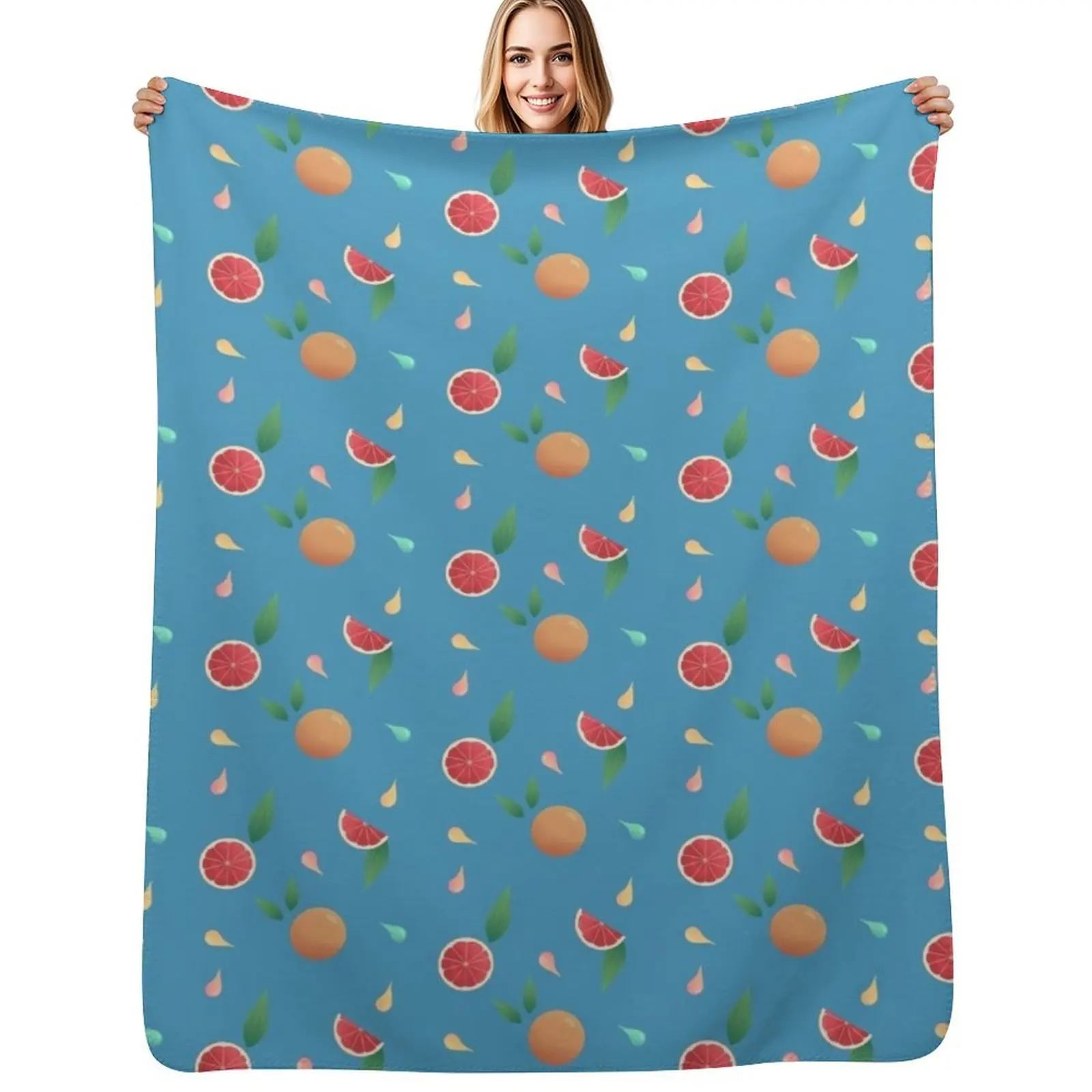 Grapefruit Pattern Throw Blanket Soft Cozy Blanket for Pet Kids Adults
Grapefruit Pattern Throw Blanket Soft Cozy Blanket for Pet Kids Adults