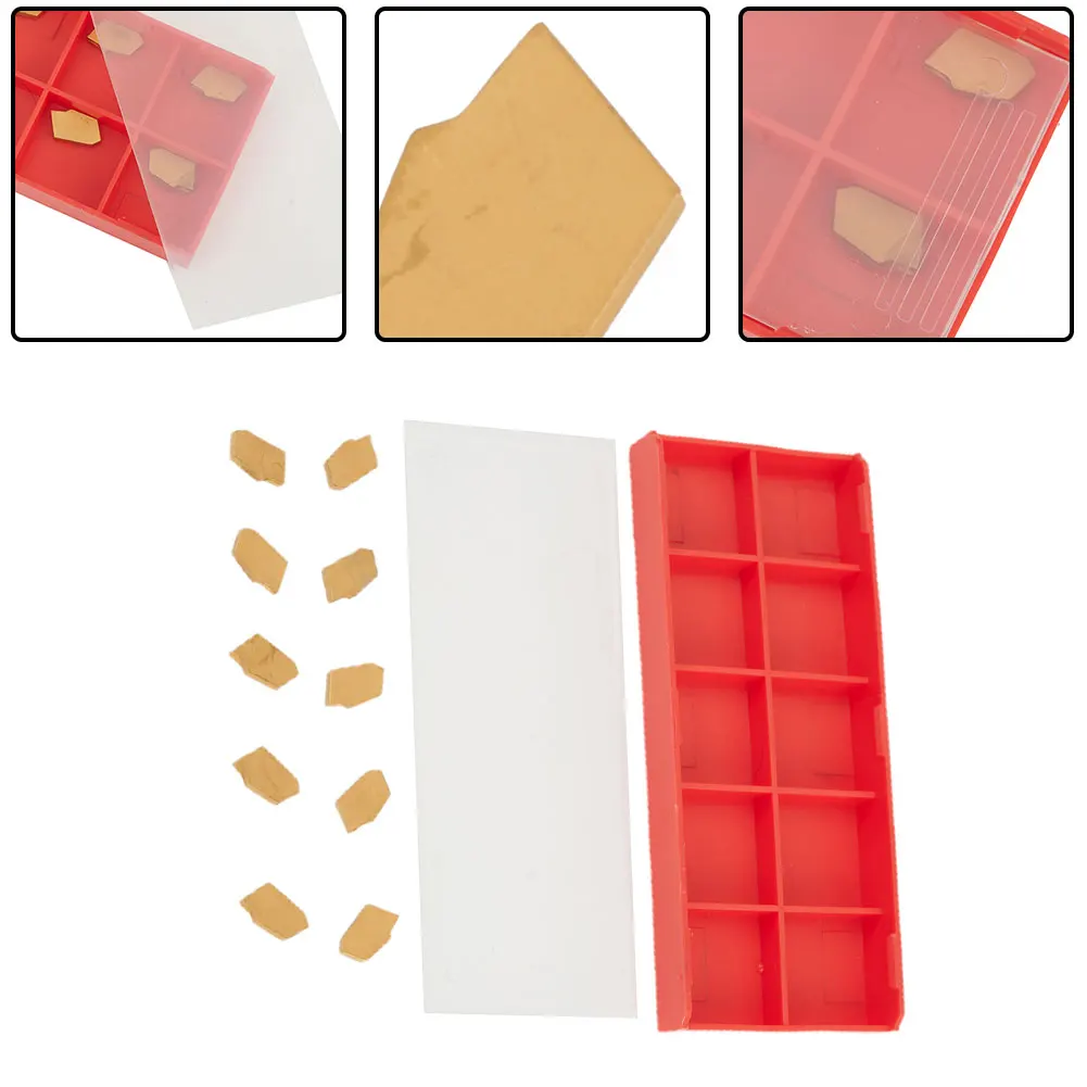 Inserts Pack of 10 SP200 NC3020 Carbide Blades with CVD Coating Tailored for Exceptional Performance in Tough Conditions
Inserts Pack of 10 SP200 NC3020 Carbide Blades with CVD Coating Tailored for Exceptional Performance in Tough Conditions