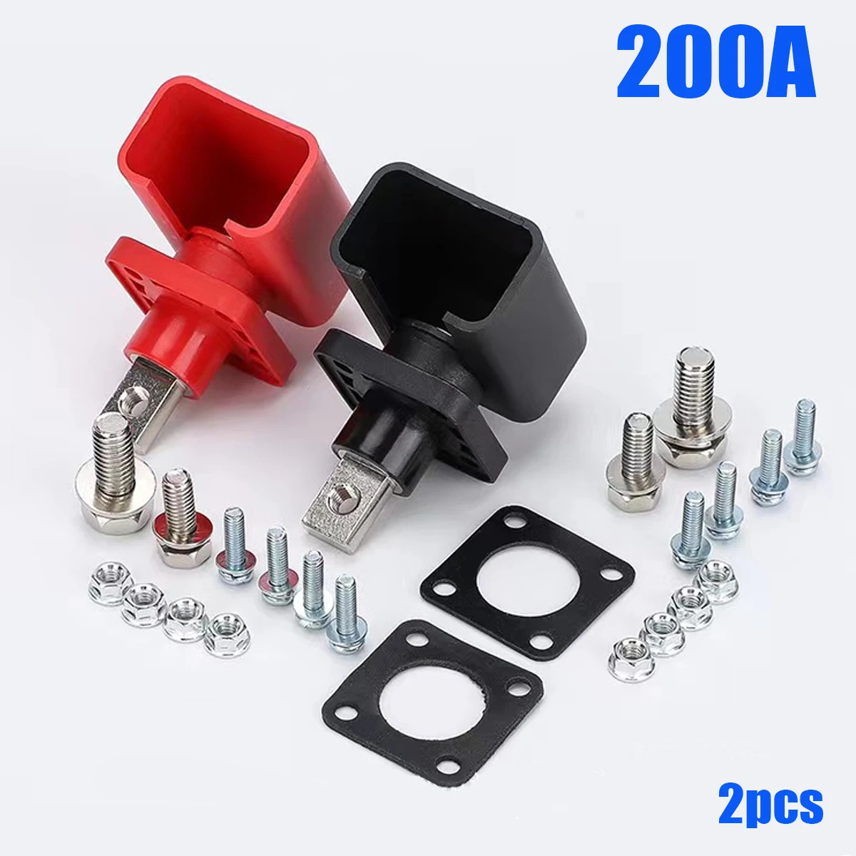 High Current Li-ion Through-the-Wall Lifepo4 Energy Storage Terminal Connector Block Inverter Connector 200A Square Battery Term
High Current Li-ion Through-the-Wall Lifepo4 Energy Storage Terminal Connector Block Inverter Connector 200A Square Battery Term