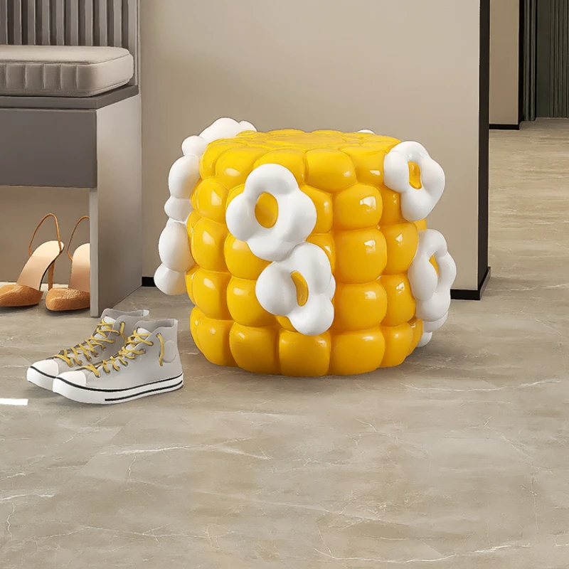 Stool Door Household Cream Style Living Room Entrance Hallway Footstool Internet Celebrity Children's Stool Low Stool
Stool Door Household Cream Style Living Room Entrance Hallway Footstool Internet Celebrity Children's Stool Low Stool