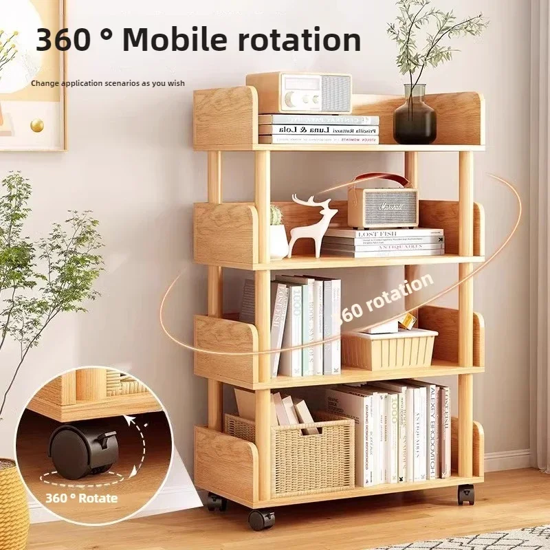 Multi-functional Bookshelf Floor-to-ceiling removable shelf Library bookcase Living room storage rack Corner cabinet
Multi-functional Bookshelf Floor-to-ceiling removable shelf Library bookcase Living room storage rack Corner cabinet