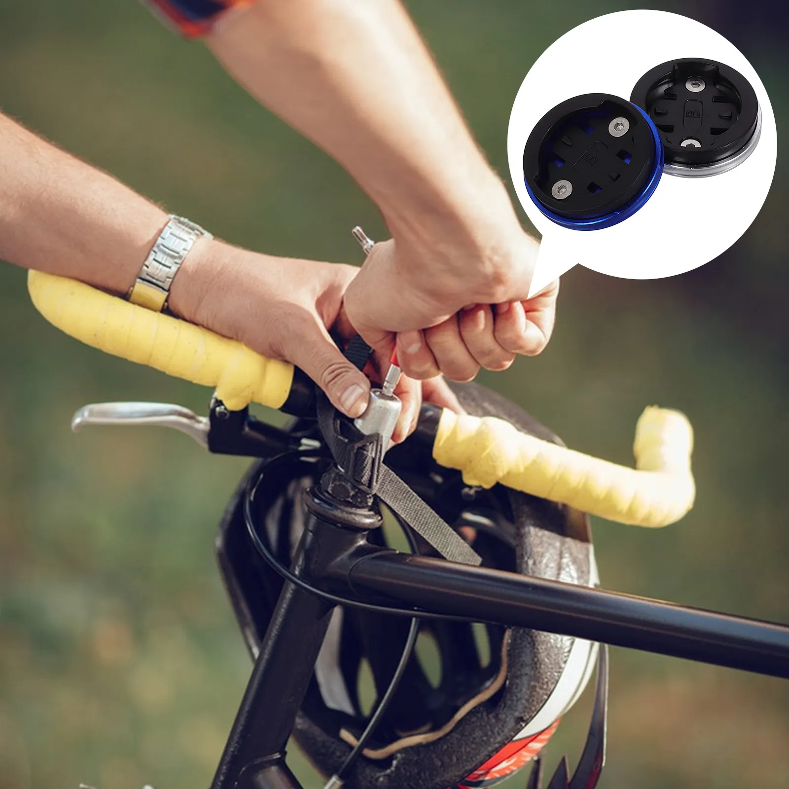 2Pcs Bike Computer Mount Lightweight Aluminum Alloy Shock Absorption Holder Cycling Stopwatch Bracket Mountain Bicycle Odometer
2Pcs Bike Computer Mount Lightweight Aluminum Alloy Shock Absorption Holder Cycling Stopwatch Bracket Mountain Bicycle Odometer