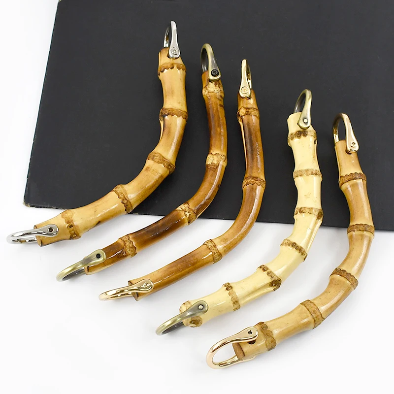 2Pcs Bamboo Bag Handles 15cm Handmade Purse Handle with Metal Clasp for Handbag Wallet Woven Bag Frame DIY Sewing Accessories
2Pcs Bamboo Bag Handles 15cm Handmade Purse Handle with Metal Clasp for Handbag Wallet Woven Bag Frame DIY Sewing Accessories