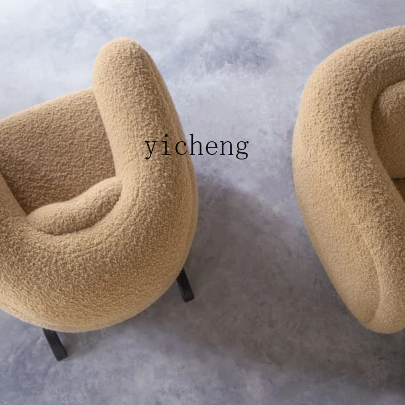 X-11 Creative Modern Simple Single Sofa Living Room Bedroom Villa Hotel Lamb Fleece Sofa
X-11 Creative Modern Simple Single Sofa Living Room Bedroom Villa Hotel Lamb Fleece Sofa
