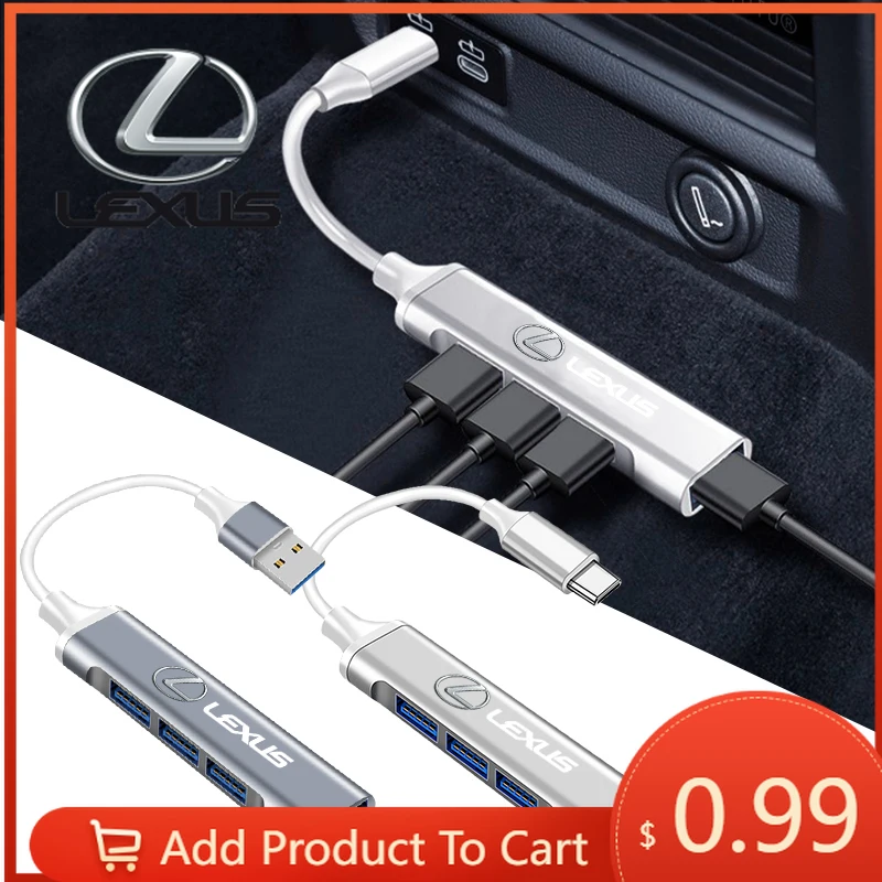 Interior Stickers Portable 4 In 1 Docking Station USB TypeC Hub Adapter Accessories For Lexus IS250 IS200 CT200h GS300 LS430 RX4
Interior Stickers Portable 4 In 1 Docking Station USB TypeC Hub Adapter Accessories For Lexus IS250 IS200 CT200h GS300 LS430 RX4
