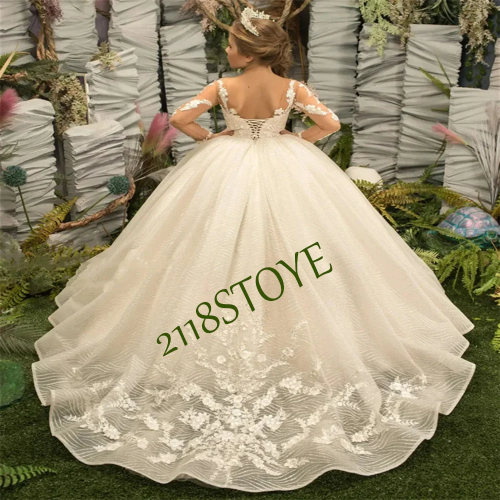 Lovely Customize Flower Girl Dress Fluffy Tulle Lace Applique Backless Wedding Flower Child's First Communion Birthday Party
Lovely Customize Flower Girl Dress Fluffy Tulle Lace Applique Backless Wedding Flower Child's First Communion Birthday Party