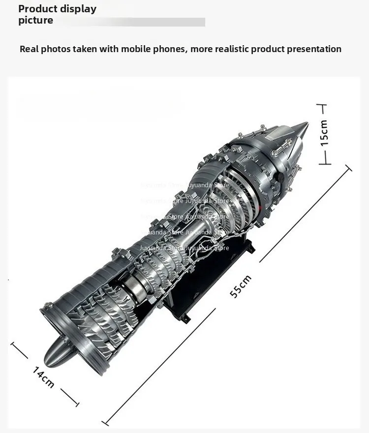 GE-J79 Stream Turbojet Engine Model Fighter Engine Creative Birthday Gift
GE-J79 Stream Turbojet Engine Model Fighter Engine Creative Birthday Gift