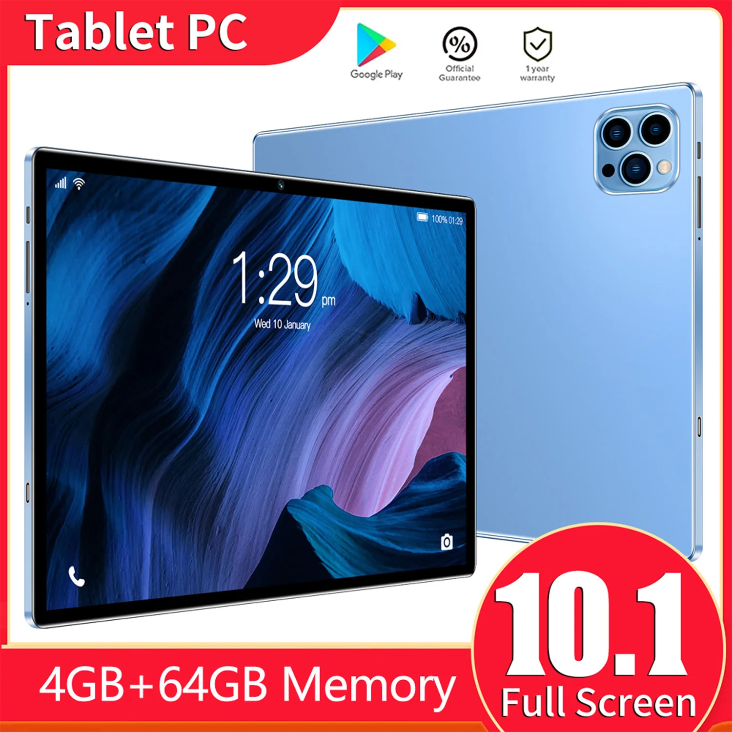 Новый PAD PC 10,1-дюймовый глобальный вариант ULTRA SLIM Android-планшетов Восьмиядерный процессор 4 ГБ + 64 ГБ ПЗУ Google Dual SIM-вызовы Планшет HD-дисплей
Новый PAD PC 10,1-дюймовый глобальный вариант ULTRA SLIM Android-планшетов Восьмиядерный процессор 4 ГБ + 64 ГБ ПЗУ Google Dual SIM-вызовы Планшет HD-дисплей