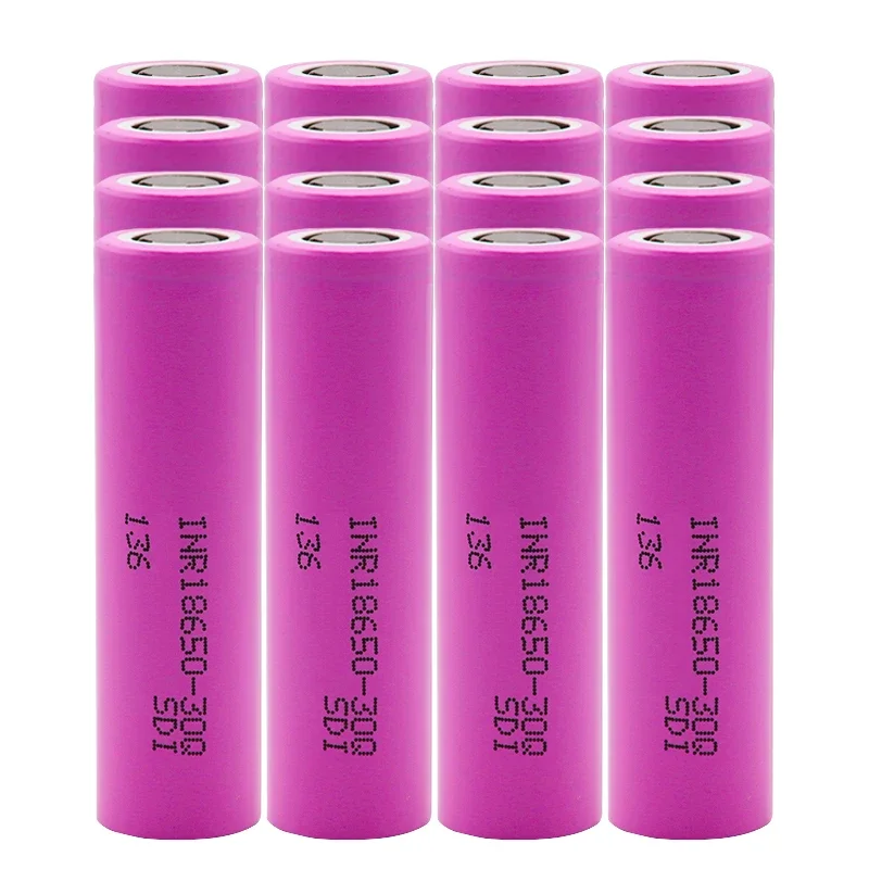 NEW 2-10PCS 3000mAh INR18650 30Q battery and discharge 20A dedicated to electronic equipment such as electric toys
NEW 2-10PCS 3000mAh INR18650 30Q battery and discharge 20A dedicated to electronic equipment such as electric toys