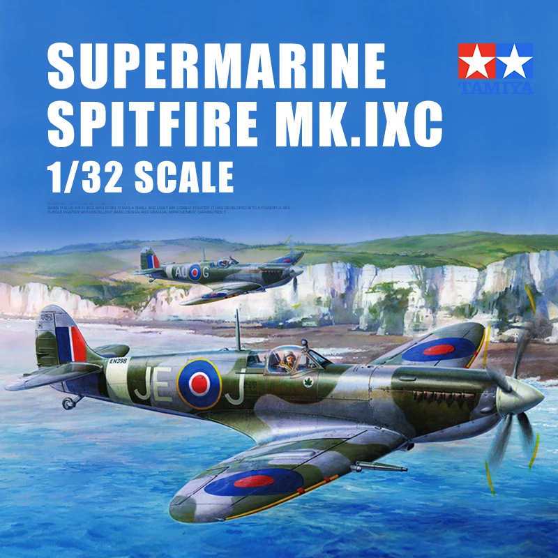 TAMIYA Сборная модель самолета комплект 60319 Supermarine спитфайер Mk.IXc масштаб 1/32
TAMIYA Сборная модель самолета комплект 60319 Supermarine спитфайер Mk.IXc масштаб 1/32