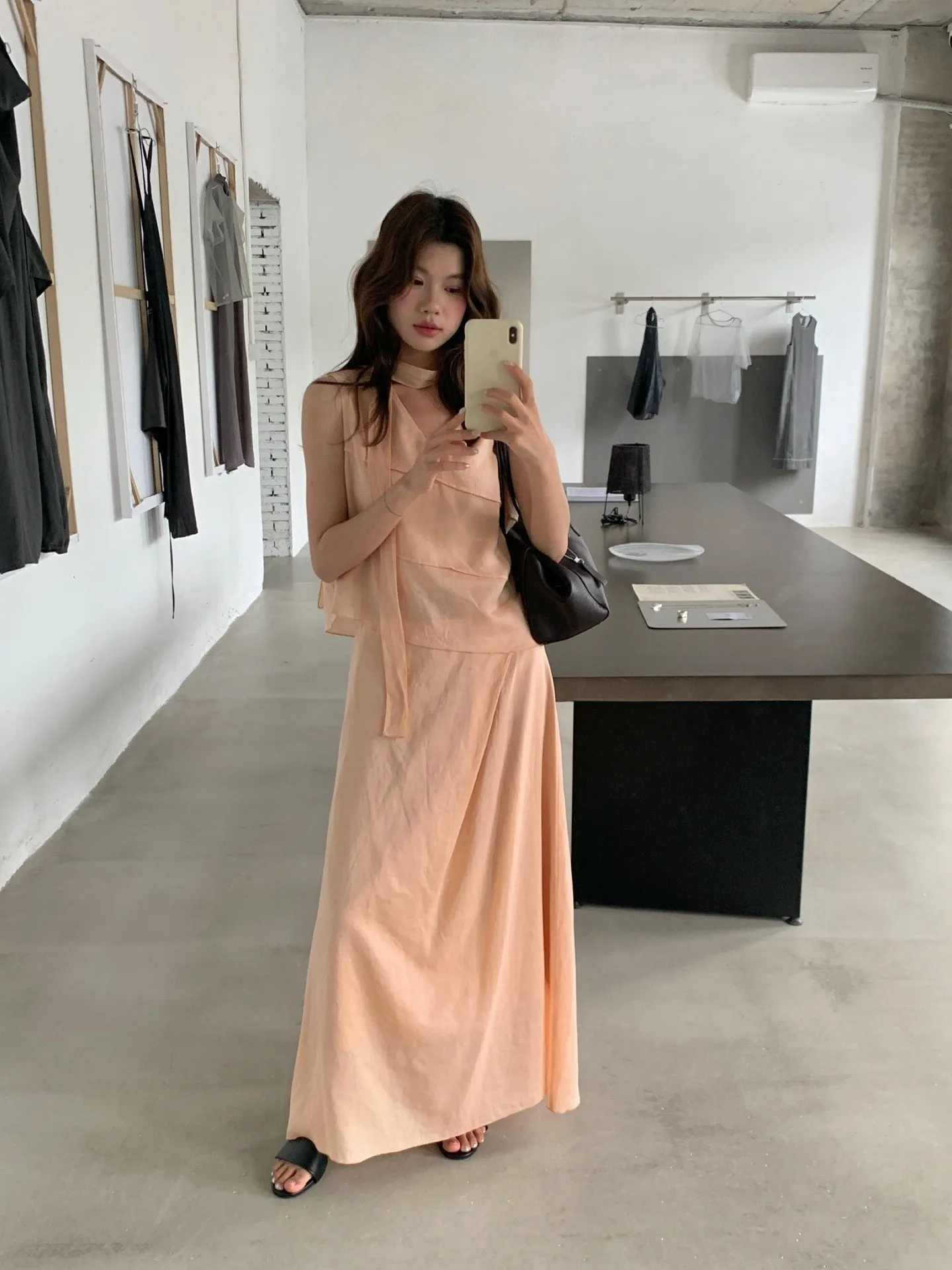 Summer New Korean Style RS WHMT2026 round Necked Waist Cinched Slimming Versatile Flax Shirt Top Women's Fashion Set
Summer New Korean Style RS WHMT2026 round Necked Waist Cinched Slimming Versatile Flax Shirt Top Women's Fashion Set