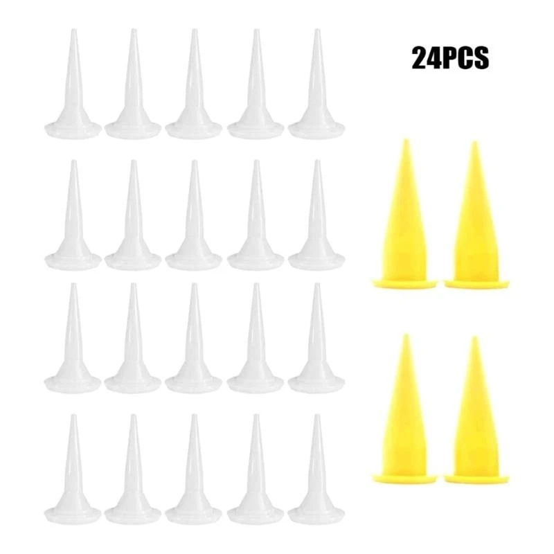 652F 24Pieces Caulking Nozzle Cone Caulking Guns Caulk Nozzles Applicator Sausage Caulking Guns Cone Nozzles Reusable
652F 24Pieces Caulking Nozzle Cone Caulking Guns Caulk Nozzles Applicator Sausage Caulking Guns Cone Nozzles Reusable