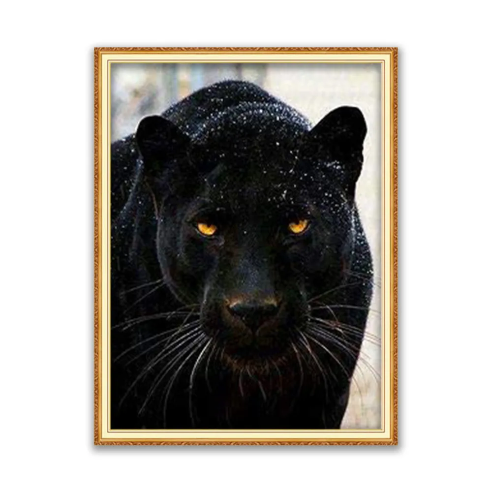 Animal Black Panther DIY Cross Stitch Embroidery 11CT Kits Craft Needlework Set Cotton Thread Printed Canvas Home Decoration Hot
Animal Black Panther DIY Cross Stitch Embroidery 11CT Kits Craft Needlework Set Cotton Thread Printed Canvas Home Decoration Hot