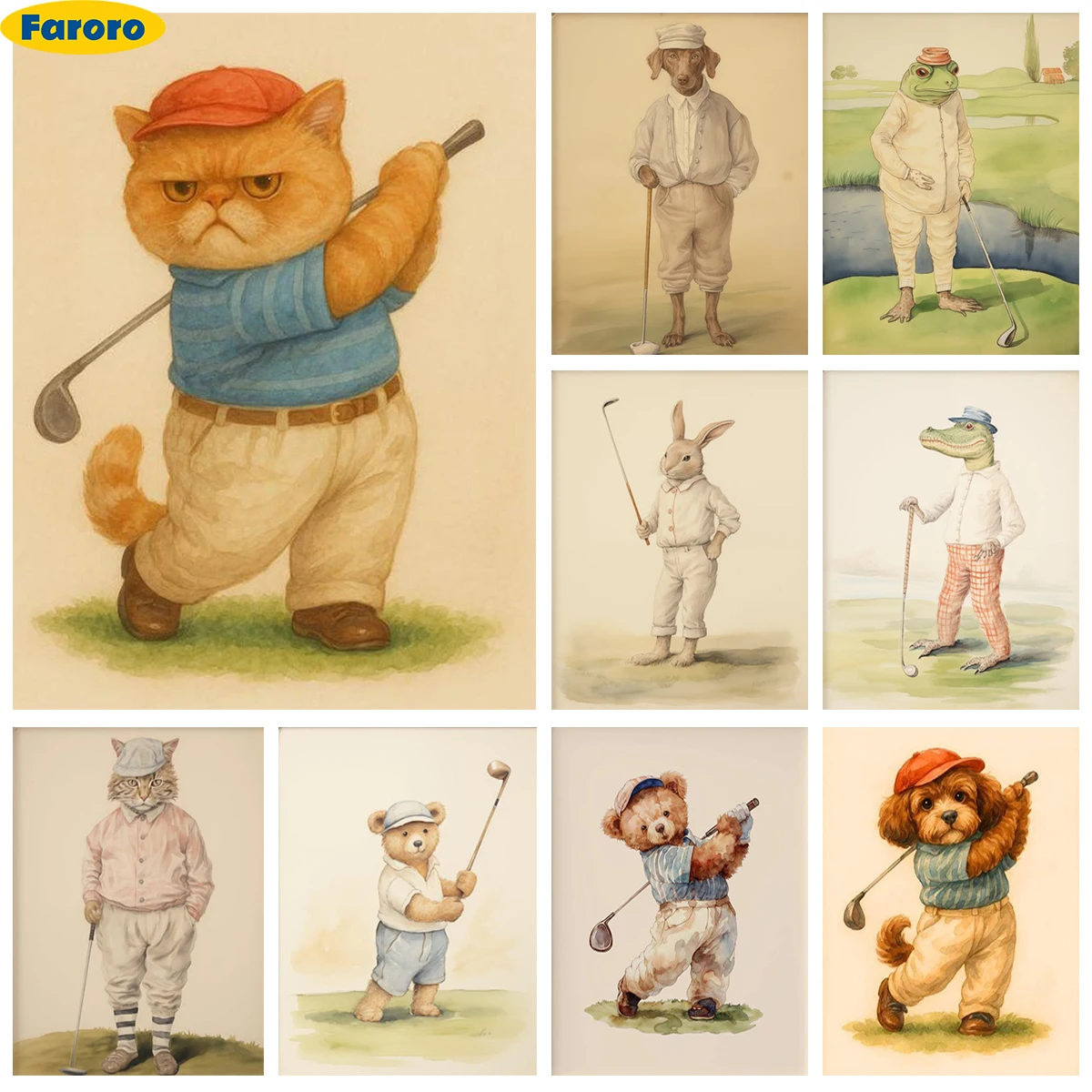 Dog Playing Golf Diy Diamond Painting Animal Golf Course 5D Diamond Embroidery Kit Interesting Hand Home Wall Decor
Dog Playing Golf Diy Diamond Painting Animal Golf Course 5D Diamond Embroidery Kit Interesting Hand Home Wall Decor
