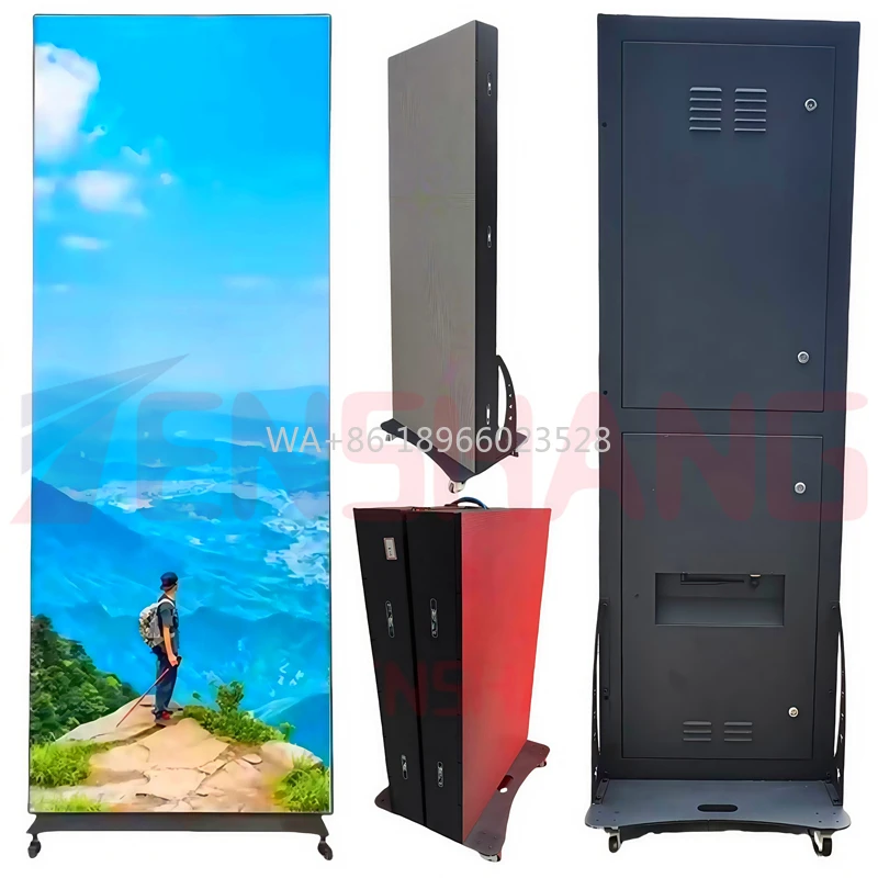 Waterproof Outdoor Folding P4.8 P2 P2.5 Gob Wifi Control Ad Led Poster Screen Frame Stand Foldable Indoor Led Poster Display
Waterproof Outdoor Folding P4.8 P2 P2.5 Gob Wifi Control Ad Led Poster Screen Frame Stand Foldable Indoor Led Poster Display