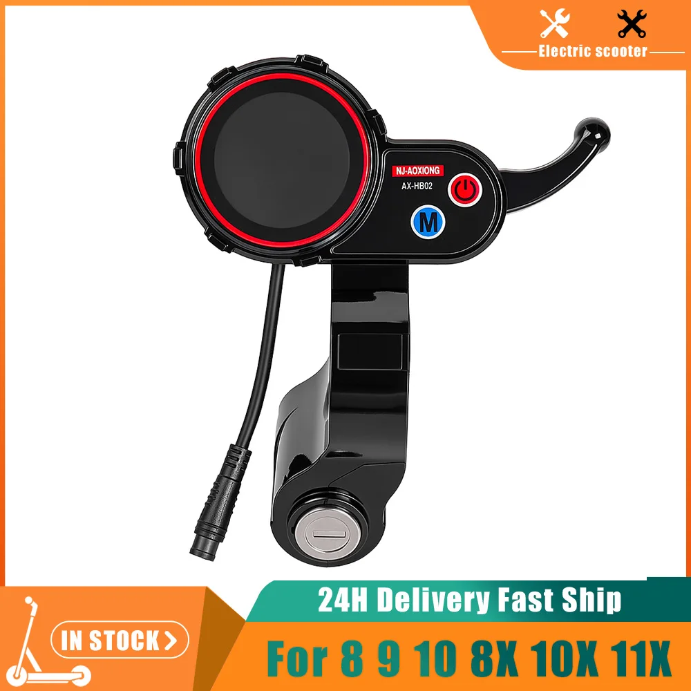 NJAX-T Throttle Accelerator Speed for Zero 8 9 10 8X 10X 11X for Kugoo M4 Electric Scooter Instrument Display 48V LCD with key
NJAX-T Throttle Accelerator Speed for Zero 8 9 10 8X 10X 11X for Kugoo M4 Electric Scooter Instrument Display 48V LCD with key