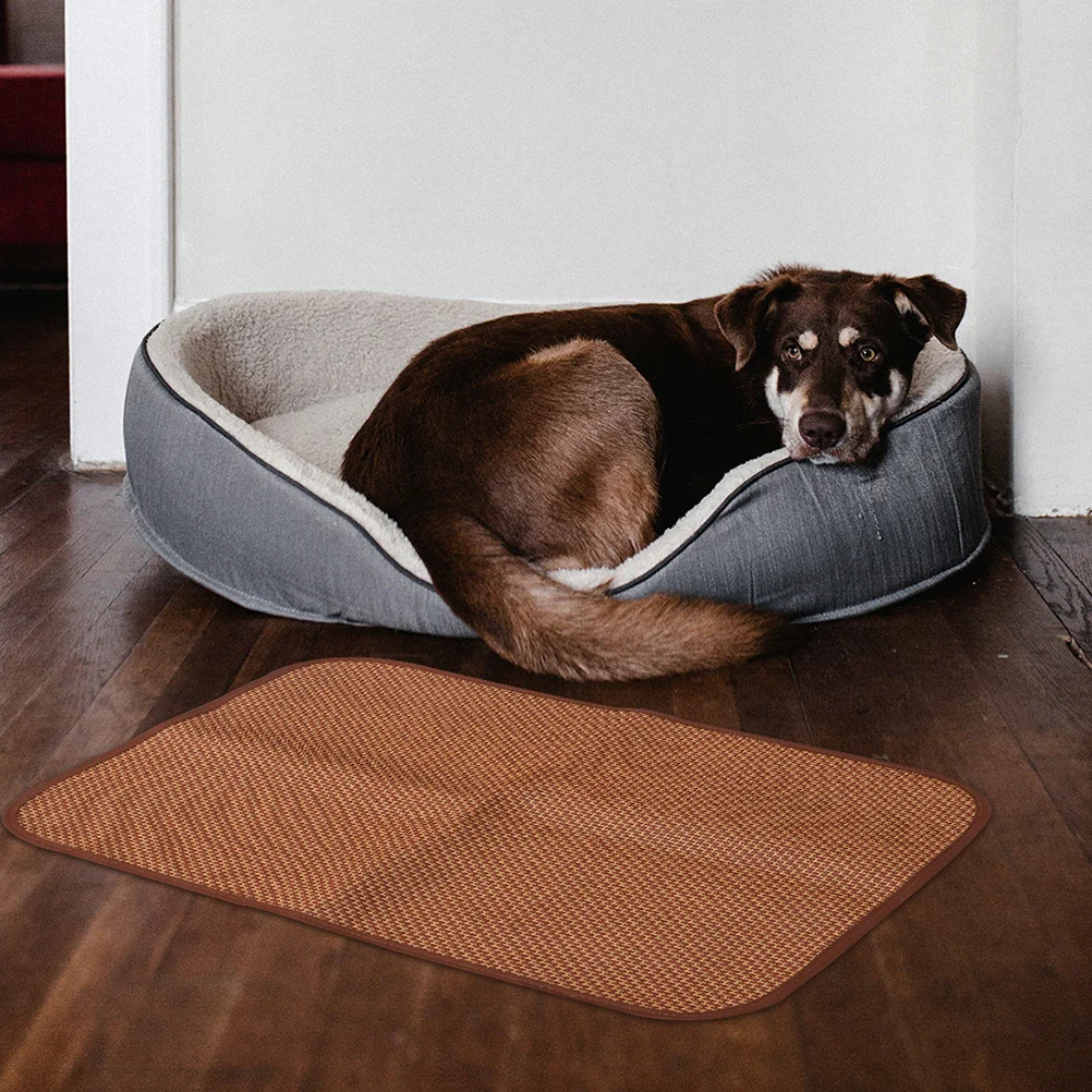 2Pcs Summer Kennel Mat for Dogs Premium Breathable Dog Rattan Bamboo Mat Keeps Cool Indoor Outdoor Use Pet Dog Supplies
2Pcs Summer Kennel Mat for Dogs Premium Breathable Dog Rattan Bamboo Mat Keeps Cool Indoor Outdoor Use Pet Dog Supplies