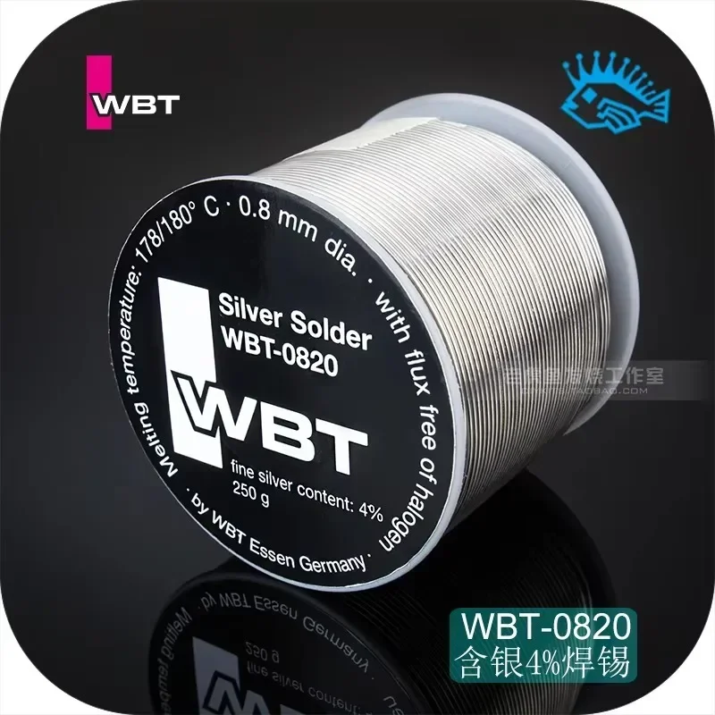 1 метр/5 метров/20 метров/70 метров Германия WBT-0820 0,8 мм Серебро 4% Лихорадка Аудио Низкая точка плавления Припой Провод Оловянный провод
1 метр/5 метров/20 метров/70 метров Германия WBT-0820 0,8 мм Серебро 4% Лихорадка Аудио Низкая точка плавления Припой Провод Оловянный провод