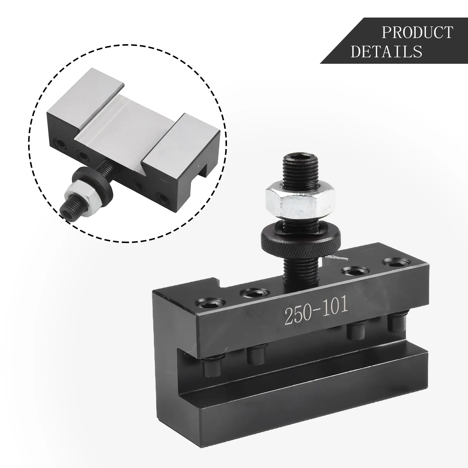 Black Quick And Easy Installation CNC Lathe Tool Post Holder Suitable For Various Operations Turning And Tooling
Black Quick And Easy Installation CNC Lathe Tool Post Holder Suitable For Various Operations Turning And Tooling