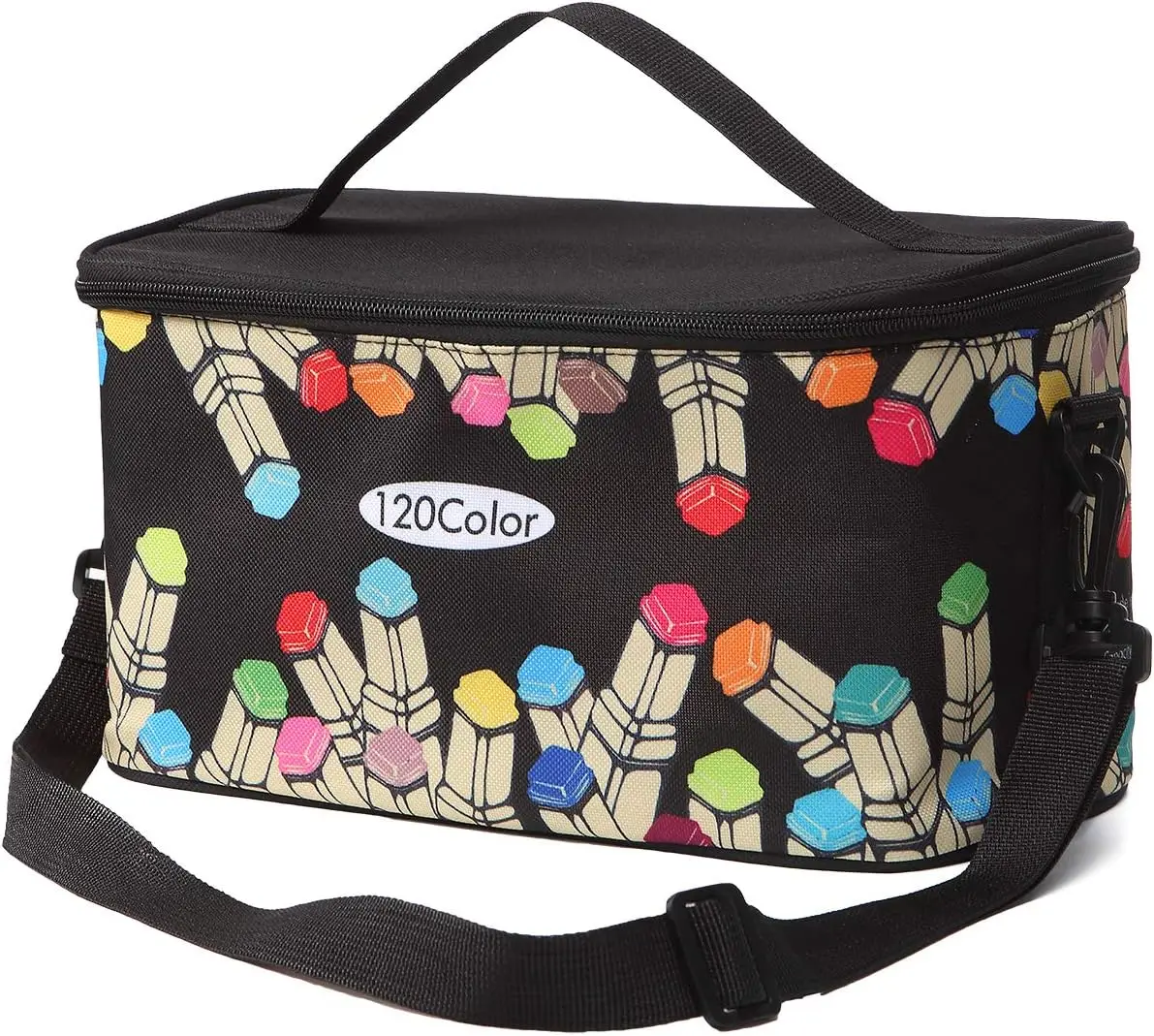 New Marker Pen Case Holder for 120 Markers Organizer Multifunctional Zipper Storage Carrying Bag with Pattern
New Marker Pen Case Holder for 120 Markers Organizer Multifunctional Zipper Storage Carrying Bag with Pattern