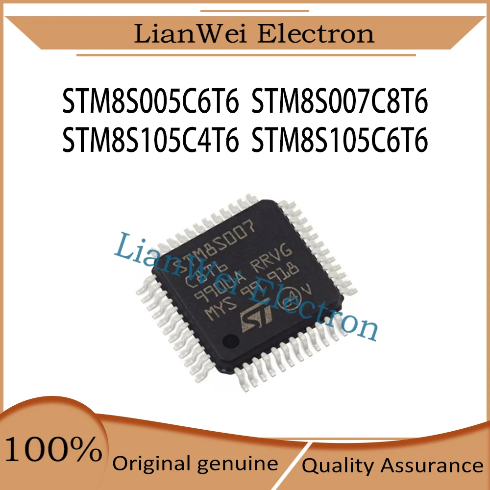 STM8S005 STM8S007 STM8S105 STM8S005C6T6 STM8S007C8T6 STM8S105C4T6 STM8S105C6T6 IC MCU Chip LQFP-48
STM8S005 STM8S007 STM8S105 STM8S005C6T6 STM8S007C8T6 STM8S105C4T6 STM8S105C6T6 IC MCU Chip LQFP-48