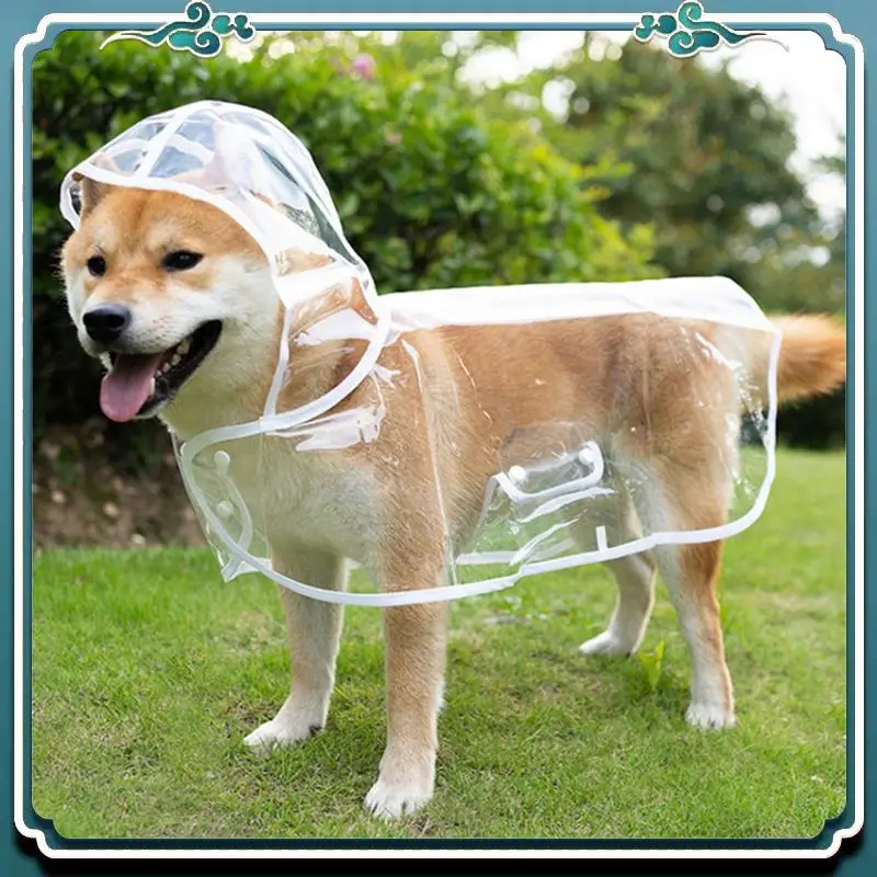 Premium Pet Dog Puppy Transparent Rainwear Raincoat Pet Hooded Waterproof Jacket Clothes Soft Dog Raincoat Puppy Rain Poncho
Premium Pet Dog Puppy Transparent Rainwear Raincoat Pet Hooded Waterproof Jacket Clothes Soft Dog Raincoat Puppy Rain Poncho