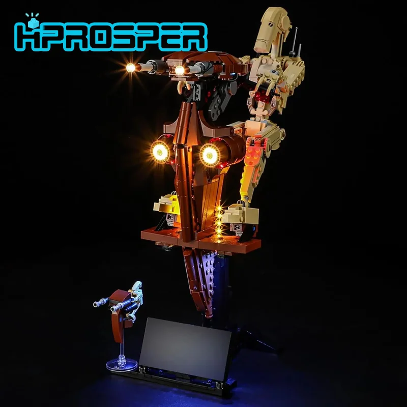 HPROSPER 5V LED Light (No Model) For LEGO 75428 Star Wars Battle Droid with STAP Decorative lights With battery box
HPROSPER 5V LED Light (No Model) For LEGO 75428 Star Wars Battle Droid with STAP Decorative lights With battery box