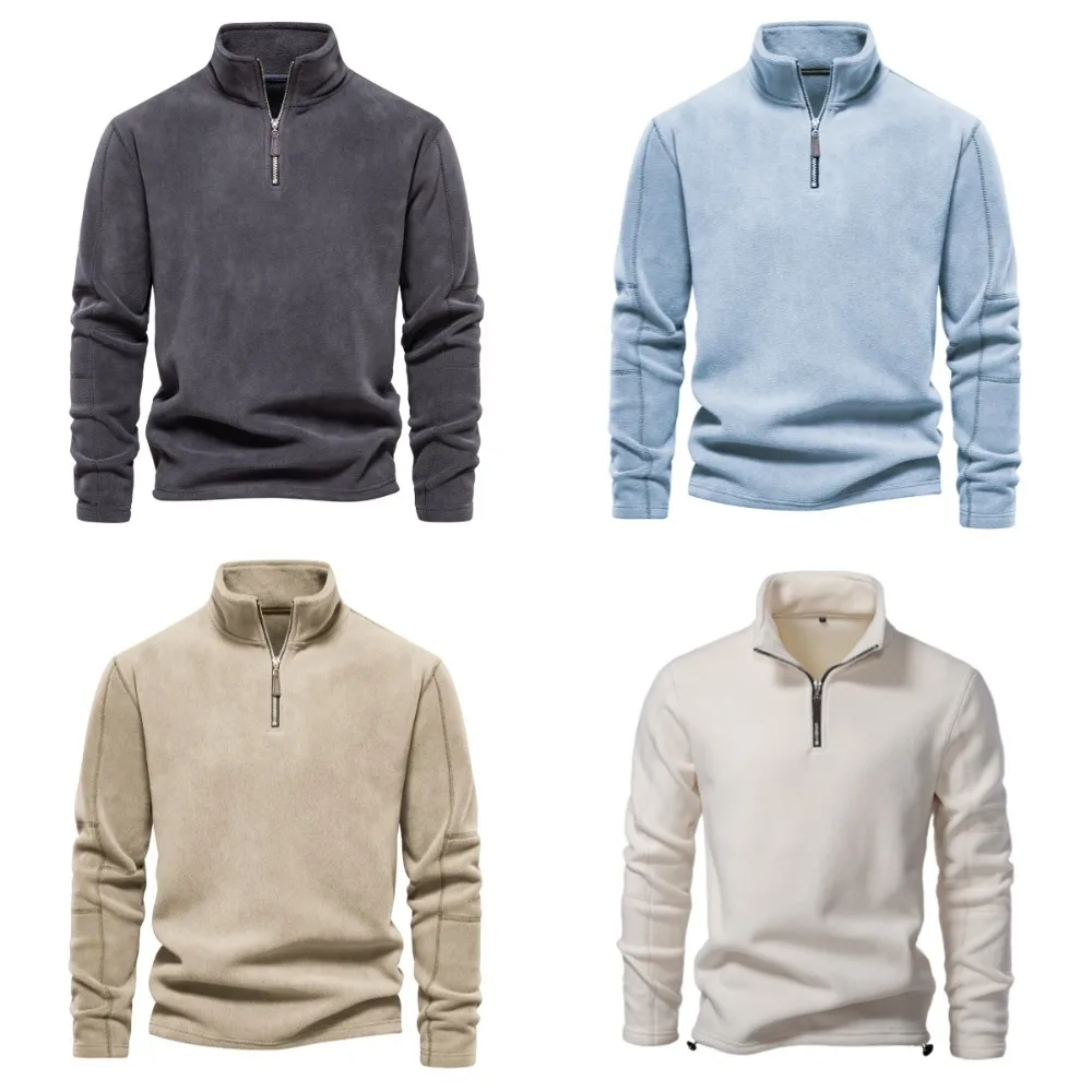 Autumn Winter Warm Pullover Men Casual Fleece Sweatshirts Sweater Male Zip Up Sweatshirt Stand Up Collar Blouse Tops Men Clothes
Autumn Winter Warm Pullover Men Casual Fleece Sweatshirts Sweater Male Zip Up Sweatshirt Stand Up Collar Blouse Tops Men Clothes