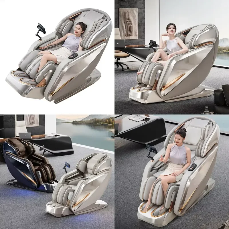 【CHIMU HOME】 Full Body 3D Shiatsu Zero Gravity Foldable Massage Chair with Lumbar Heat and Space-Saving Design for Small
【CHIMU HOME】 Full Body 3D Shiatsu Zero Gravity Foldable Massage Chair with Lumbar Heat and Space-Saving Design for Small