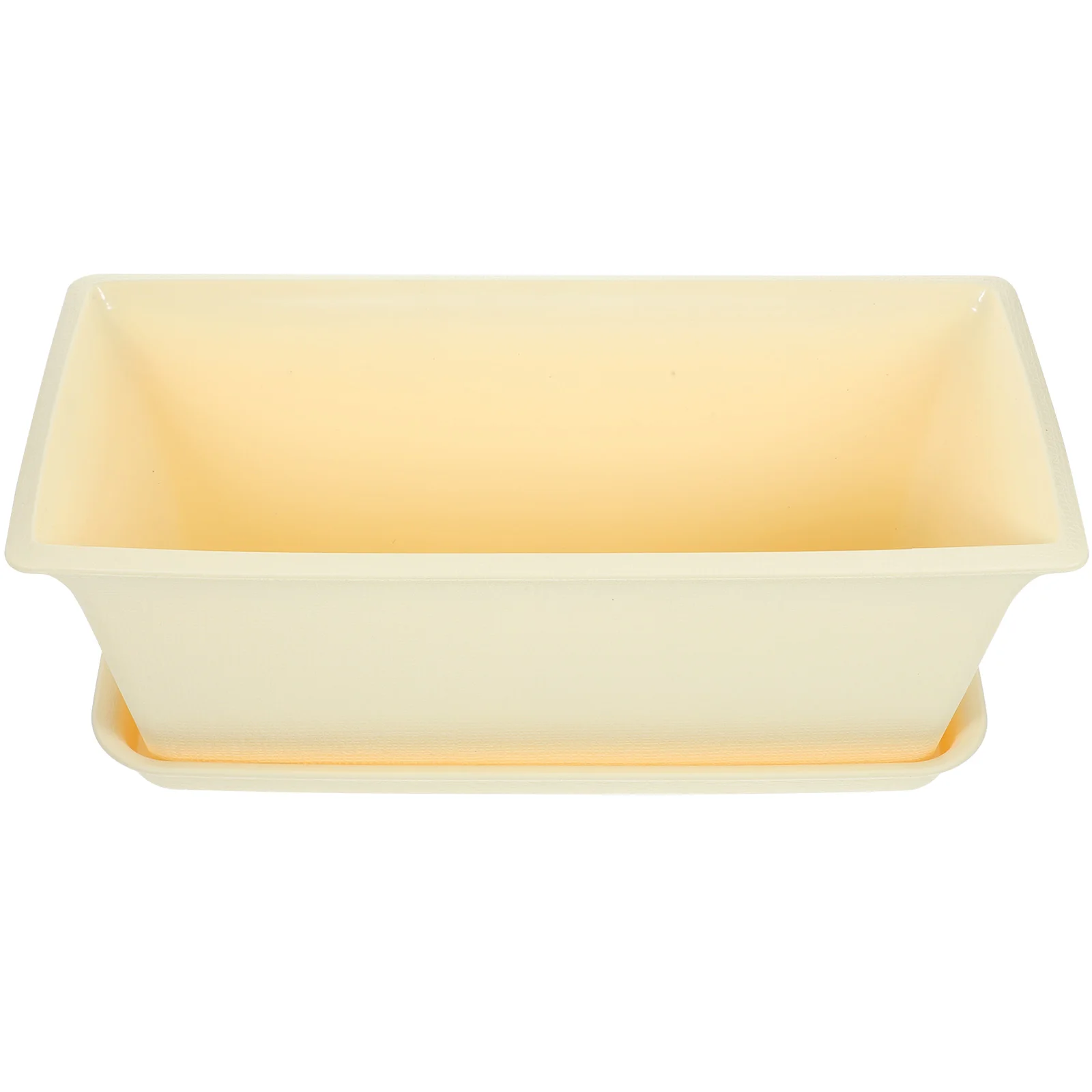 Rectangular Flower Planter Pot Clear Plastic Garden Container White Large Succulent Vegetable Planter Box With Drainage Holes
Rectangular Flower Planter Pot Clear Plastic Garden Container White Large Succulent Vegetable Planter Box With Drainage Holes
