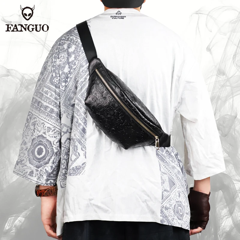 New Genuine Leather Men's Chest Bag Vintage Crossbody Shoulder Bag Outdoor Sports Chest Shoulder Pack For Male
New Genuine Leather Men's Chest Bag Vintage Crossbody Shoulder Bag Outdoor Sports Chest Shoulder Pack For Male