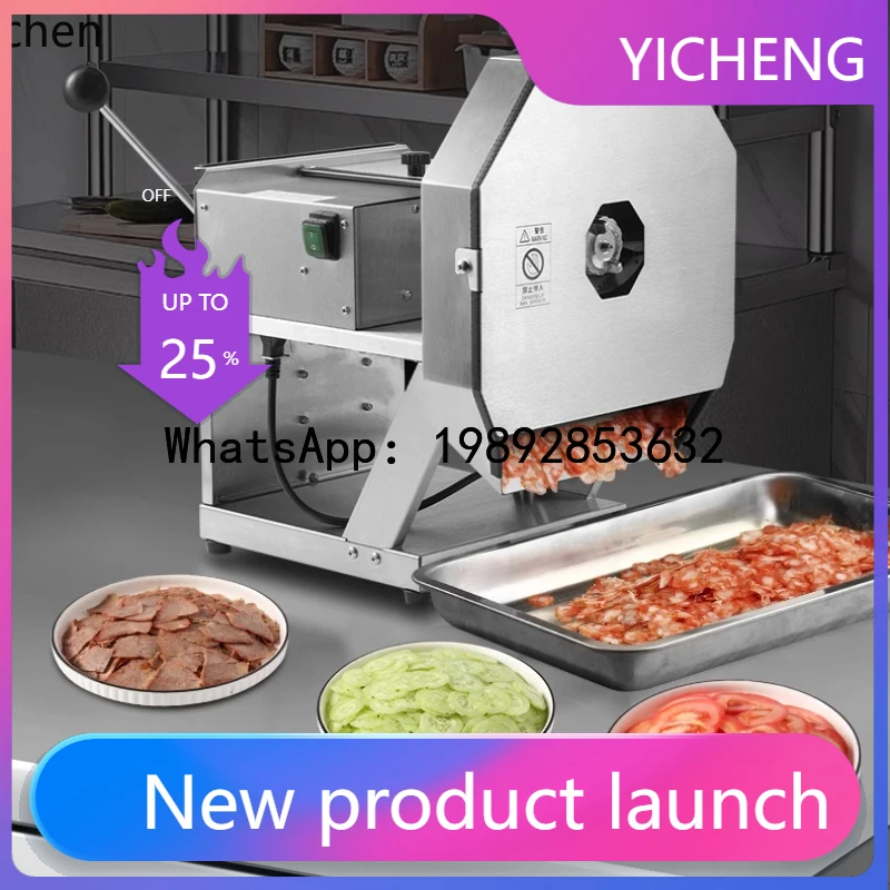 H4 Chencheng Youpin Air Rice Cake Slicer Commercial Cooked Beef Sausage Potato Cabbage Small Electric Vegetable Cutting Machine
H4 Chencheng Youpin Air Rice Cake Slicer Commercial Cooked Beef Sausage Potato Cabbage Small Electric Vegetable Cutting Machine