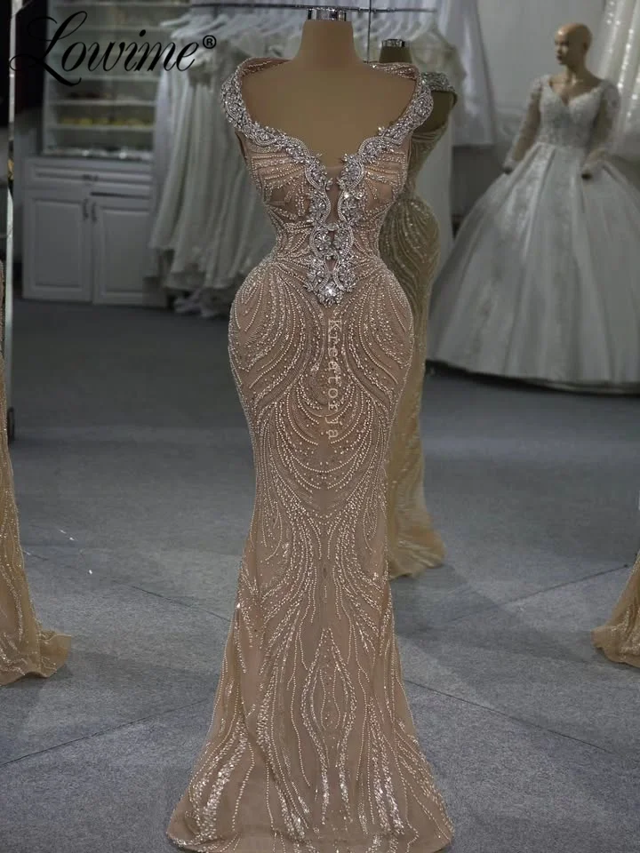 Nude Champagne Prom Dress with Sparkle Crystals Beaded Off Shoulder Customized Mermaid Evening Gowns 2026 Women Party Dresses
Nude Champagne Prom Dress with Sparkle Crystals Beaded Off Shoulder Customized Mermaid Evening Gowns 2026 Women Party Dresses