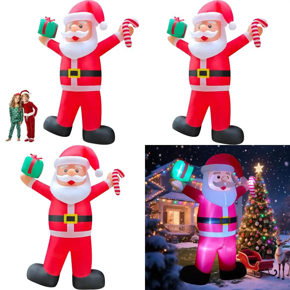 Giant 12ft Inflatable Santa Claus Outdoor Christmas Decoration with LED Lights for Lawn and Garden Holiday Party
Giant 12ft Inflatable Santa Claus Outdoor Christmas Decoration with LED Lights for Lawn and Garden Holiday Party